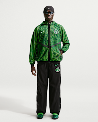 Nigeria Men's Nike Dri-FIT Soccer Anthem Jacket. Nike.com